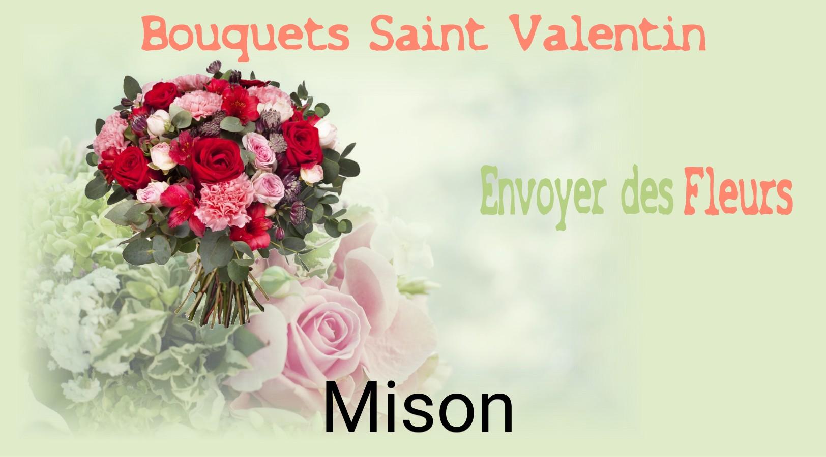 Roses de Saint-Valentin livrées à Mison